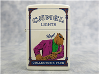 Camel Collector's Pack FLOYD SAXOPHONE White Matte Lighter (Zippo, 1994)