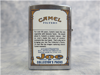 Camel Collector's Pack AT THE BEACH Brushed Chrome Lighter (Zippo, 1998)