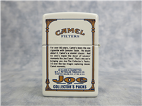 Camel Collector's Pack JOE IN CLOUDS White Matte Lighter (Zippo, 1998)