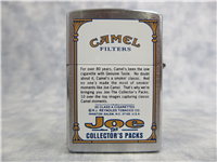 Camel Collector's Pack JOE PLAYING GOLF Brushed Chrome Lighter (Zippo, 1998)