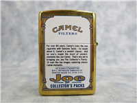 Camel Collector's Pack JOE PLAYING THE TRUMPET Brass Lighter (Zippo, 1998)