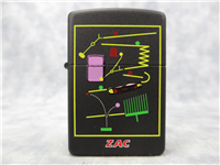 ZAC Zippo And Case Audio/Kinetic Ball Machine Black Matte Lighter (Zippo, 1996)