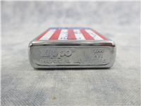 1 of 100 Camel AMERICAN FLAG Brushed Chrome Lighter (Zippo, Decade Collection, 2000)