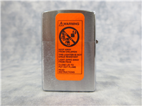 1 of 100 Camel FLOWERS Brushed Chrome Lighter (Zippo, CZ385, Decade Collection, 2000)