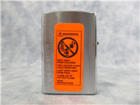 1 of 100 Camel RECORD ALBUM Brushed Chrome Lighter (Zippo, CZ387, Decade Collection, 2000)