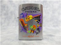 1 of 100 Camel JAZZ Brushed Chrome Lighter (Zippo, CZ381, Decade Collection, 2000)