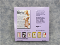 THE PETTY GIRL Lot of 6 Limited Edition Gift Set Lighters (Zippo, 1994-1997)
