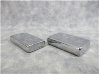 352 VENETIAN Slim & Regular Polished Chrome Lighter Set (Zippo, 1974-1975)