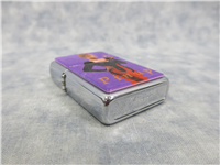 ZIPPO SALUTES PINUP GIRLS - JOAN Polished Chrome Lighter in Tin (Zippo, 1996)