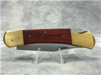 WINCHESTER W 40 14017 Stainless Wood 5" Lockback