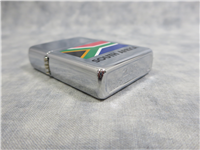 SOUTH AFRICA FLAG Polished Chrome Lighter (Zippo, 2006)