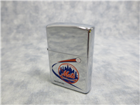 METS BASEBALL Polished Chrome Butane Lighter (Zippo, 2000)