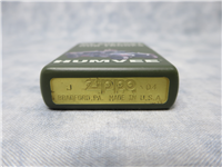 WE SUPPORT OUR TROOPS/HUMVEE Army Green Matte Lighter (Zippo, 2004)