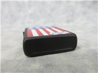 STARS & STRIPES/AMERICAN FLAG Black Matte Lighter (Zippo, #218SS, 1991)