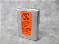 HOLLYWOOD Pewter Emblem Satin Chrome Lighter (Zippo, 2006)