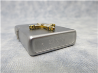 Baguette Cut Gem CROSS Satin Chrome Lighter (Zippo, 2011)