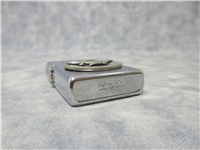 GENIE LAMP Pewter Emblem Brushed Chrome Lighter (Zippo, 2006)