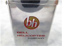 BELL HELICOPTERS COMPANY Advertising Chrome Slim Lighter (Zippo, 1963)