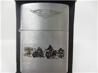 RALLY STURGIS Motorcycle Brushed Chrome Lighter (Zippo, 1999)