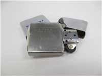 CONTAX YASHICA Advertising Logo Brushed Chrome Lighter (Zippo, 1985)