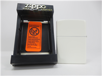 KAMEL REDS (Camel Cigarettes) White Matte Lighter (Zippo, CZ326, 1999)