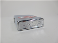 IRON CITY BEER (Pittsburgh Brewing Company) Brushed Chrome Lighter (Zippo, 2000)