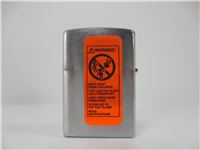 IRON CITY BEER (Pittsburgh Brewing Company) Brushed Chrome Lighter (Zippo, 2000)