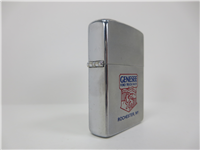 GENESEE FORD TRUCK SALES Brushed Chrome Advertising Lighter (Zippo, 1984)