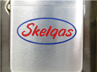 SKELGAS PROPANE Brushed Chrome Advertising Lighter (Zippo, 1971)