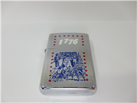 1776 UNITED STATES BICENTENNIAL Polished Chrome Lighter (Zippo, 1975)