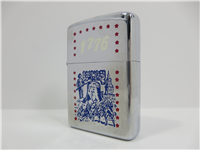 1776 UNITED STATES BICENTENNIAL Polished Chrome Lighter (Zippo, 1975)