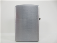 SERTA Mattress Brushed Chrome Advertising Lighter (Zippo, 1953-1955)