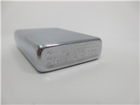 SERTA Mattress Brushed Chrome Advertising Lighter (Zippo, 1953-1955)