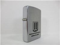 WILSON REFRIGERATION INC Brushed Chrome Advertising Lighter (Zippo, 1953-1955)