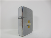 CUMMINS ENGINES Yellow Cross Logo Brushed Chrome Advertising Lighter (Zippo, 1963)