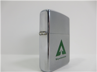 WEYERHAEUSER Brushed Chrome Advertising Lighter (Zippo, 1965)