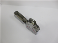 DUNN BROS CANADA LTD Pipe Line Stringing Brushed Chrome Advertising Lighter (Zippo, 1961)