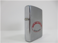 DUNN BROS CANADA LTD Pipe Line Stringing Brushed Chrome Advertising Lighter (Zippo, 1961)