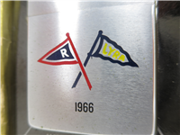 L.Y.R.A. Rochester Yacht Club/Ontario International Brushed Chrome Lighter (Zippo, 1966)