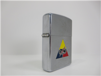 ARMY ARMOR SCHOOL AT FORT KNOX KY Brushed Chrome Lighter (Zippo, 1966)