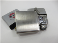 BACARDI RUM Brushed Chrome Advertising Lighter (Zippo, 1980)