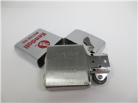 KENDALL Motor Oil Brushed Chrome Advertising Lighter (Zippo, 1983)