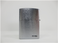 ZIPPO SLIM LIGHTER' Brushed Chrome 17 of 50 Limited Edition Lighter (Zippo, 1997)