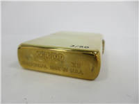 'Naturally They Rate First Choice' WWII Adv 3 of 50 Limited Edition Brass Lighter (Zippo, 1996)