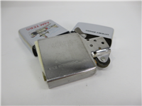 Vintage Aircraft A6M ZERO Polished Chrome Lighter (Zippo, 1992)