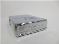 Vintage Aircraft CURTISS P-40 Polished Chrome Lighter (Zippo, 1997)