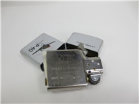 Vintage Aircraft CURTISS P-40 Polished Chrome Lighter (Zippo, 1997)