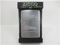 R.J. REYNOLDS Tobacco Company Brushed Chrome Lighter (Zippo, 1999)