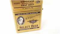 STRAUB BREWERY International Swap Meet 1/250 Limited Edition Brass Lighter (Zippo, 2000)