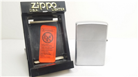 FIRST NIGHT 2000 New Years Eve Celebration Satin Chrome Lighter (Zippo, 1999)